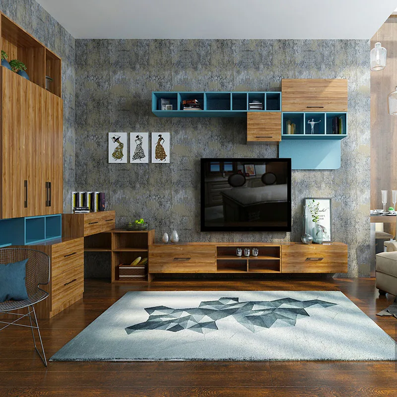 Industrial Furniture Modern Design Wooden Tv Stand for Living room