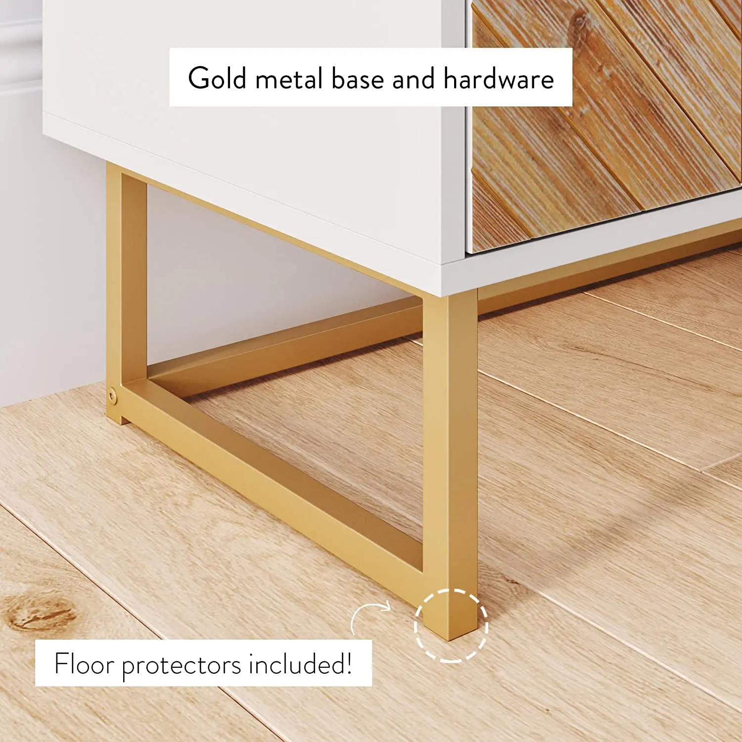 Vonssen Free Standing Accent Cabinet for Hallway