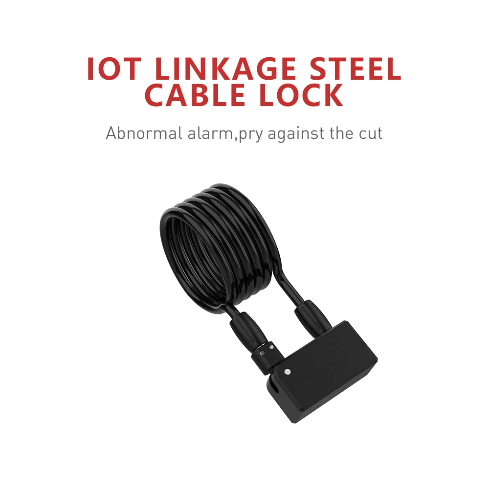 Smart Lock E Scooter Chain Lock With IOT Control Anti-theft Sharing Electric Scooter Lock