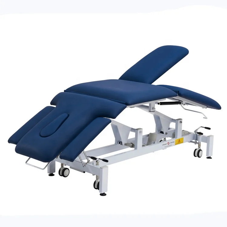 Spa Center Osteopathic Physiotherapy Bed Therapeutic Massage Bed Hospital Medical Rehab Bed For Chiropractic And Treatment