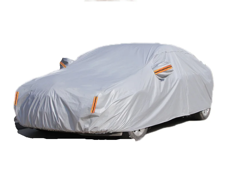 Suitable For Suv/sedan/pickup Truck Full Car Cover Waterproof, Dustproof, Snowproof And Sun Ultraviolet Outdoor S-xxl Silver Car