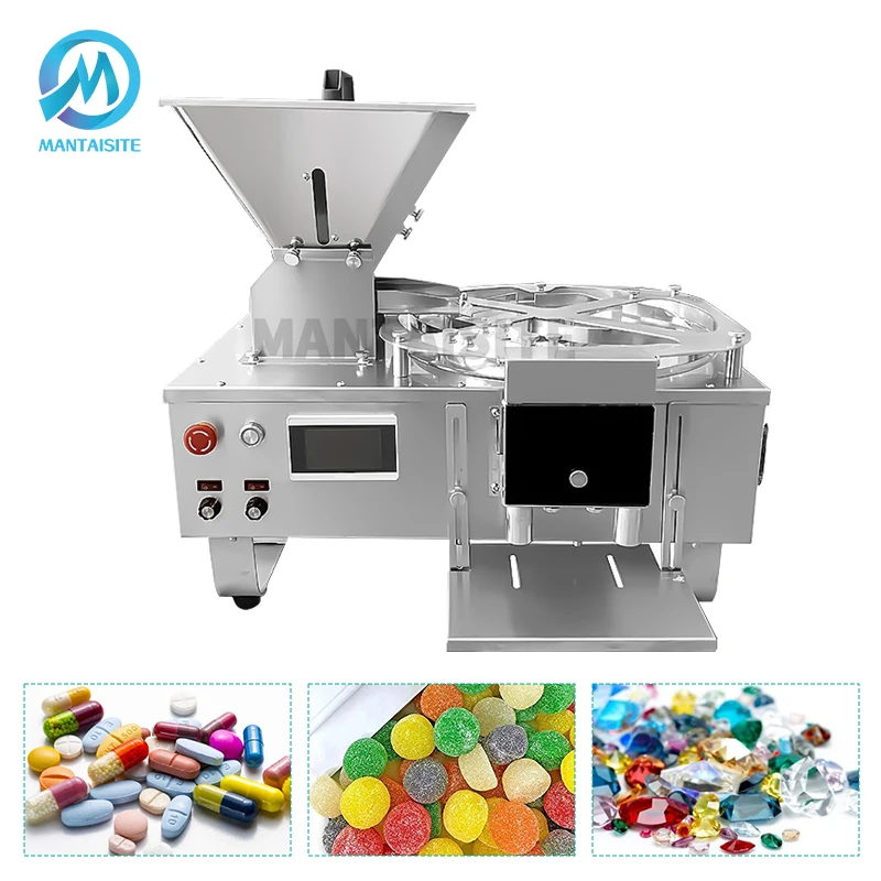 Hot Sell Automatic Capsule Gummy Candy Tablet Counting Machine with ISO and GMP Approved