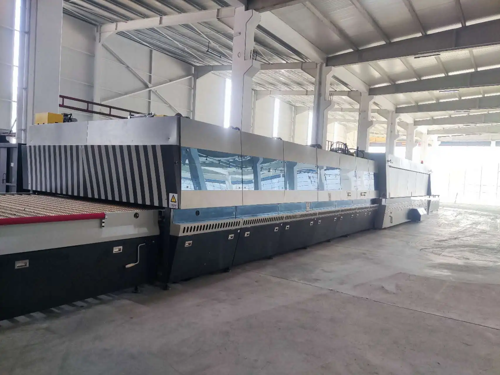 GX-P1730 оборудование для производства строительных материалов Закал плоское стекло ужесточающая при условии электрический автомобиль в Пакистане излучения горячий продукт 2022