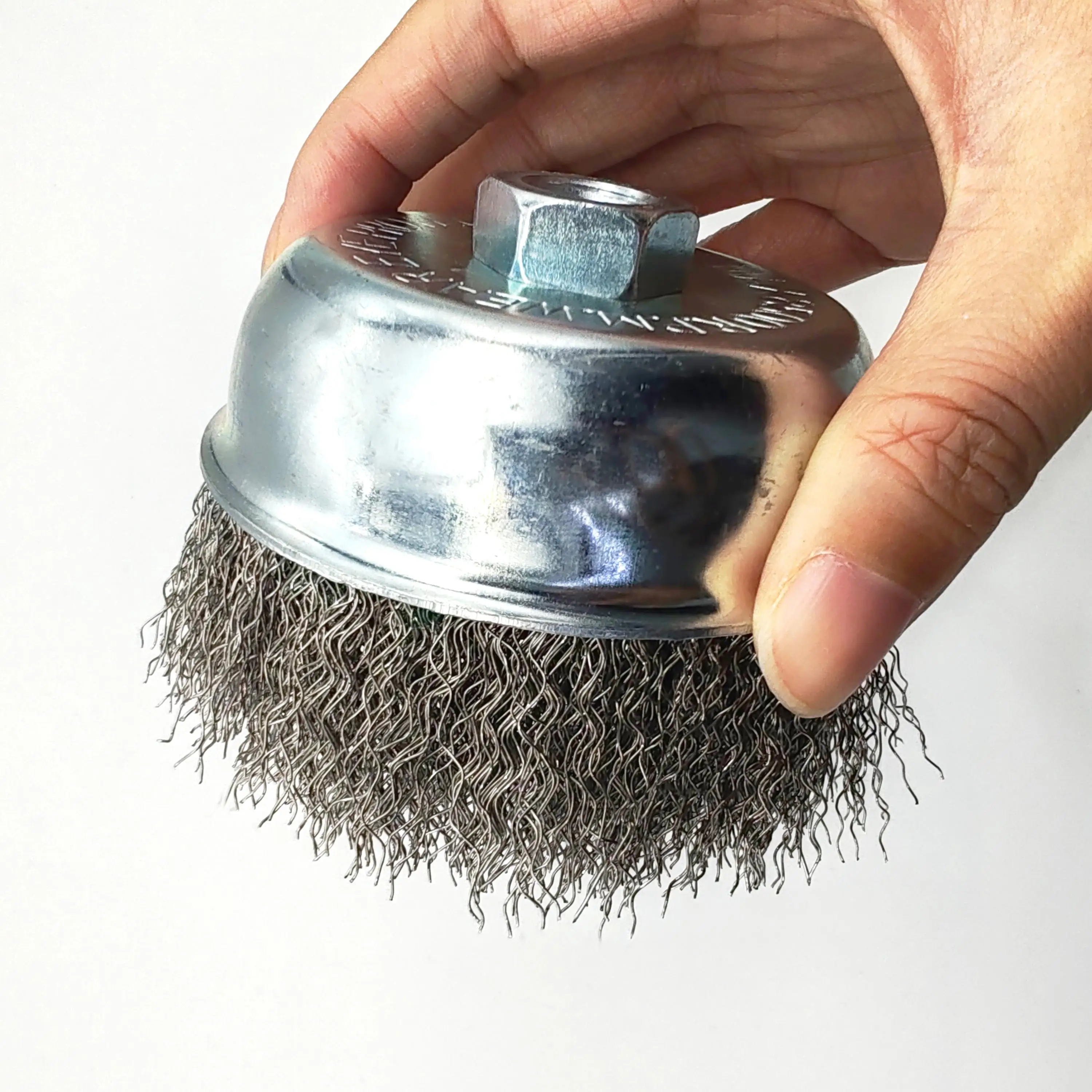 3/4/5 Inch Twist Wire Brush Material Wire Cup Brush for Grinder Paint Brush Bristle Painting Car Wheels Cleaning