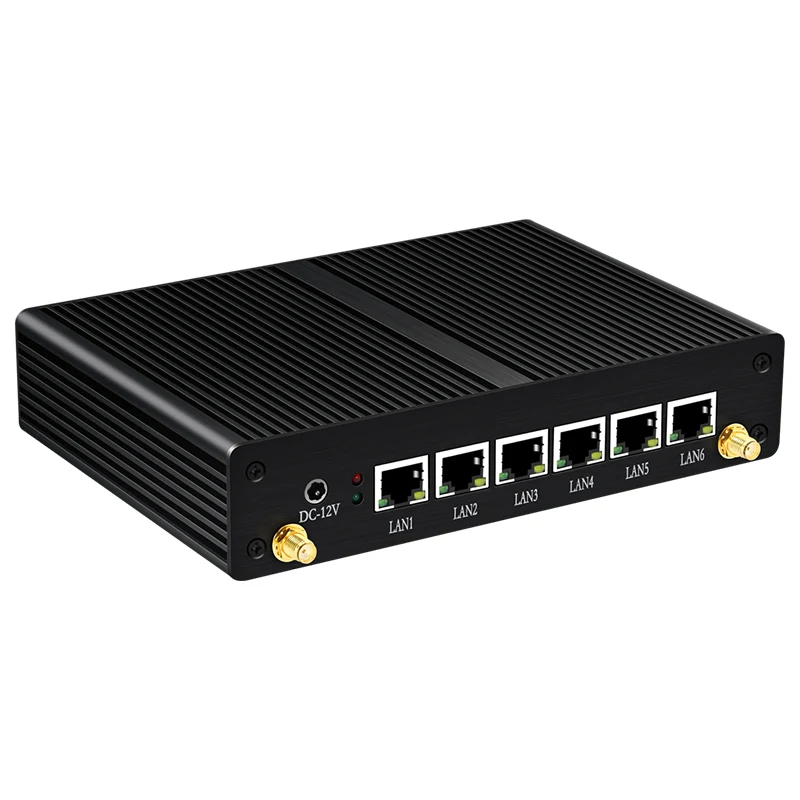 XCY firewall mini pc Core i3 4010U 5010U pfsense aes-ni 6 LAN vpn server X86 Router