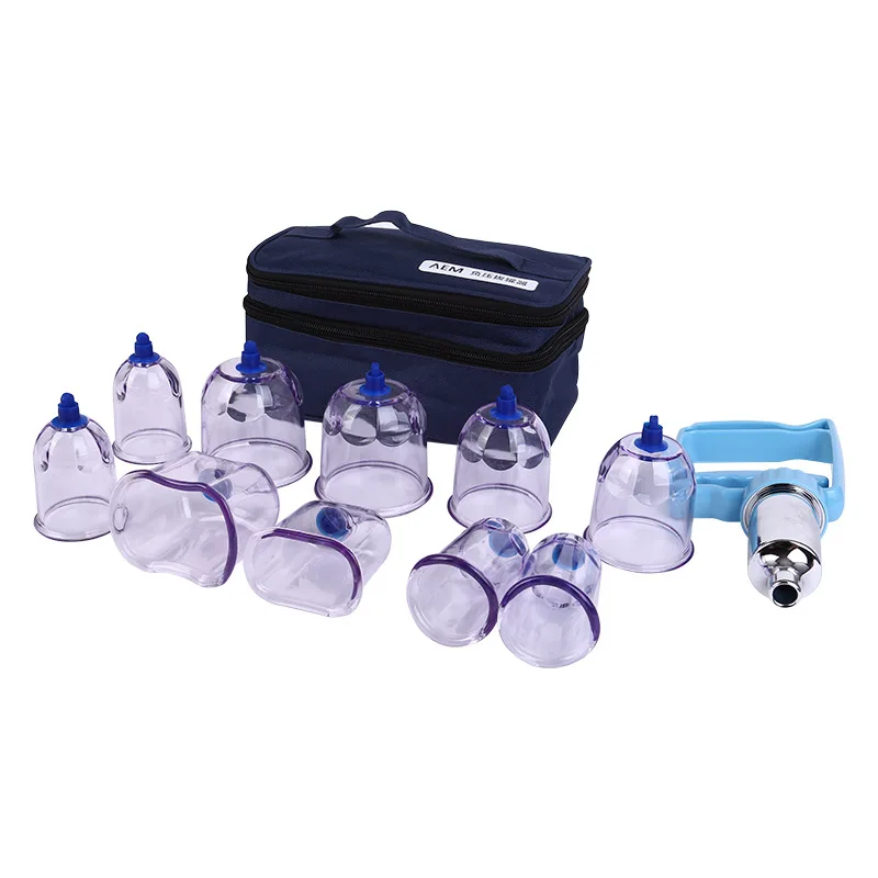 wholesale stylish  AS ABS Factory Physical Therapy chinese therapie machine silicone cups set