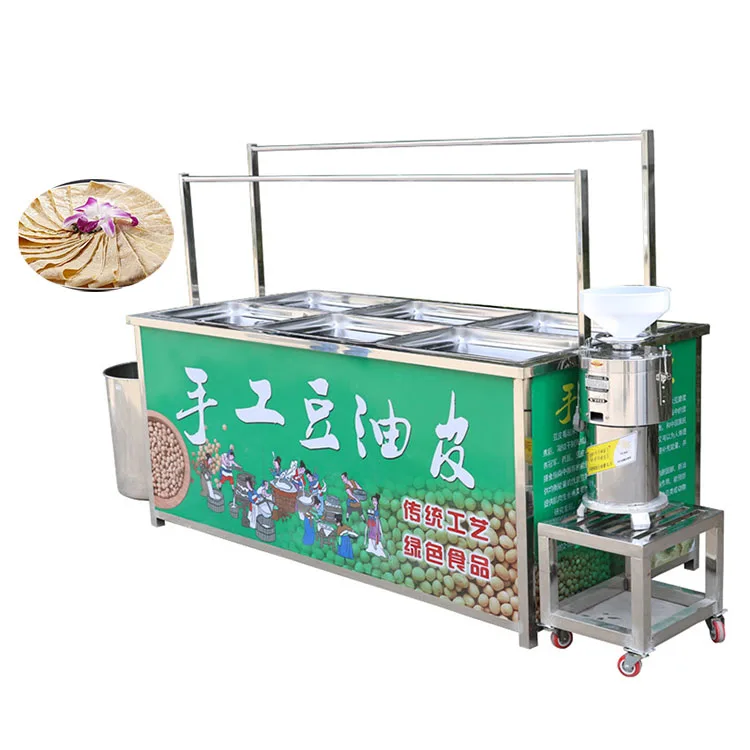 Multi Functional Soy Bean Milk Tofu Skin Machine Auto Tofu Curd Making Machine