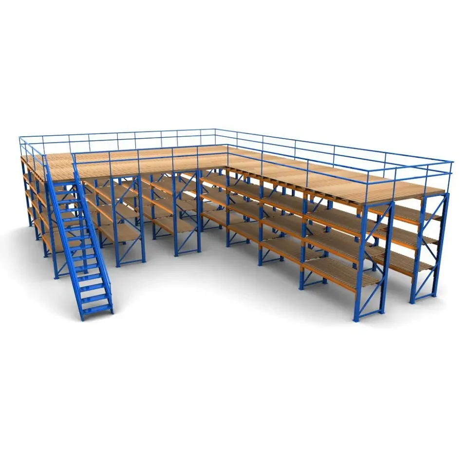 Metal mezzanine floor decking for warehouse steel mezzanine platform