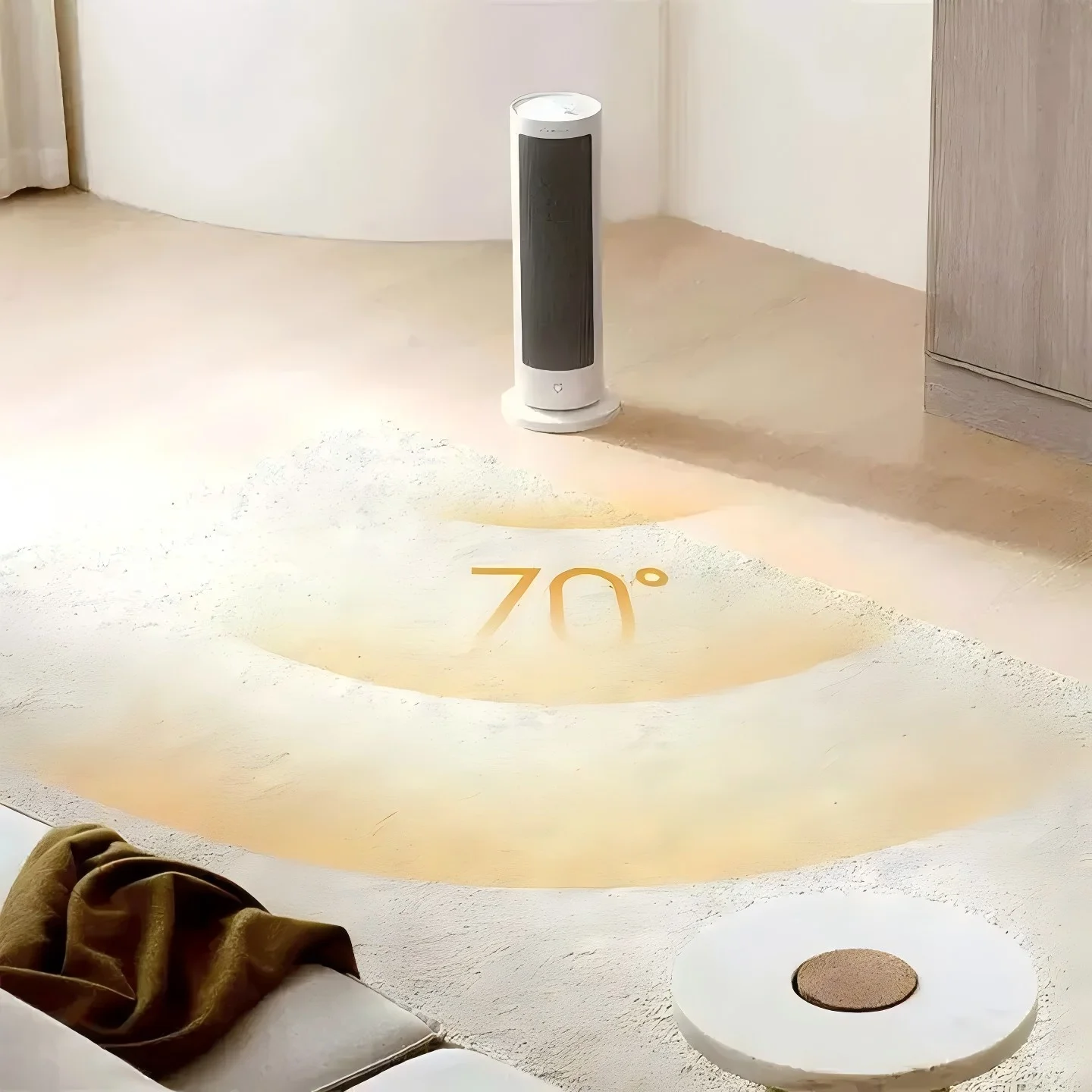 MIJIA Graphene Fan Heater Home Room Heater 2000W PTC Fast Ceramics Heating Household Radiator Warmer Machine 220V MI HOME APP