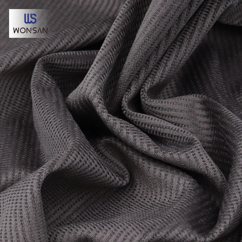 100%P Corduroy Tricot fabric/warp knitting Outdoor casual coat pants fabric Comfortable touching