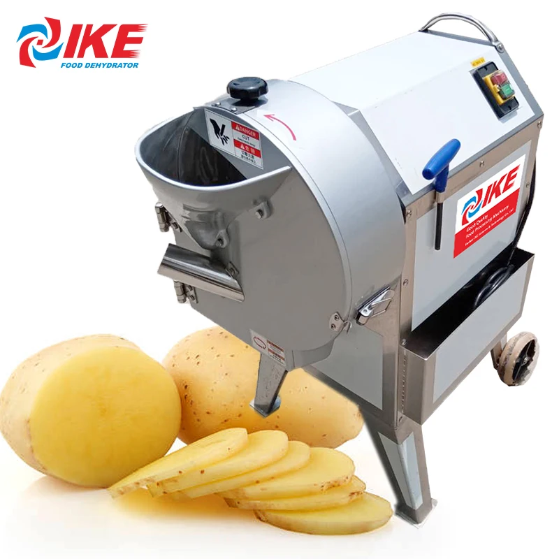 Sweet potato dicing machine potato chips cutting machine fruit root vegetable potato slicing machine
