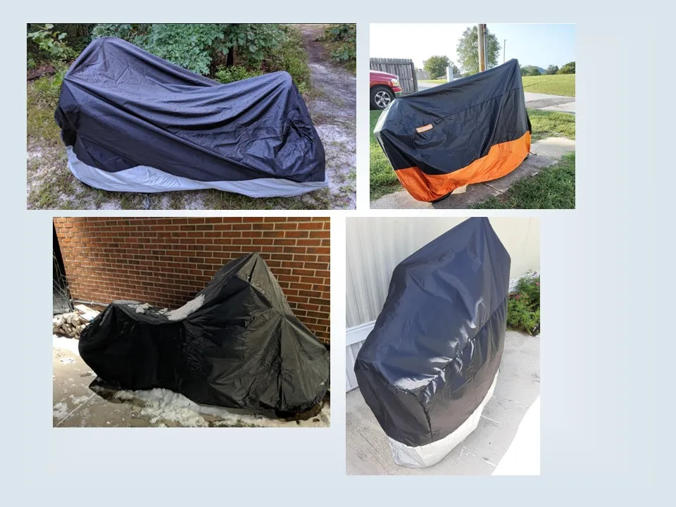 210D Oxford with PU Coated Waterproof Bicycle Cover