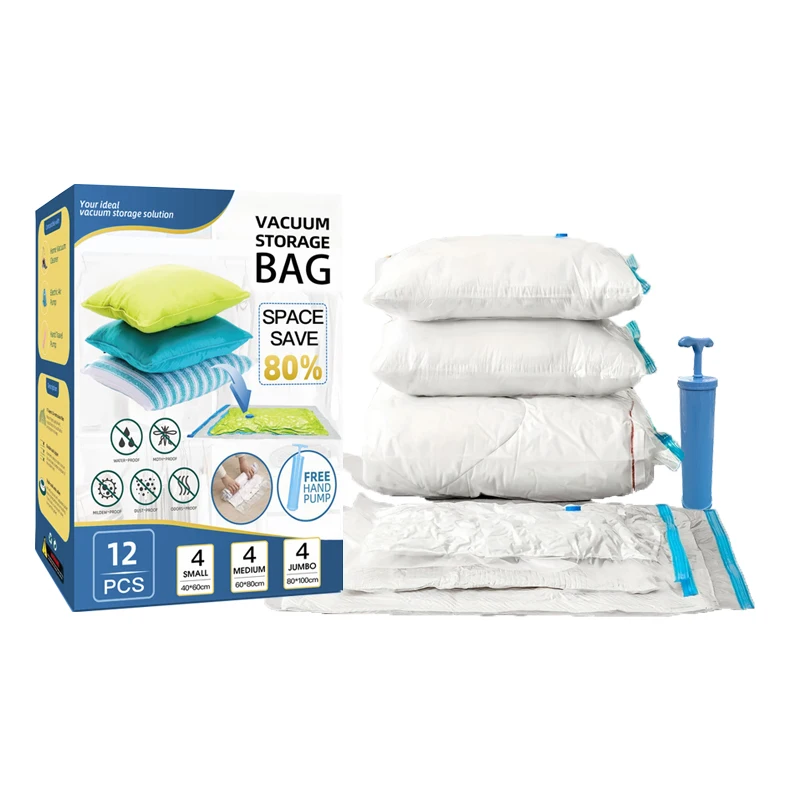 Factory Outlet Premium Quality Vacuum Bag home storage & organization Reusable Space Saver Bag Vacuum Storage Bags