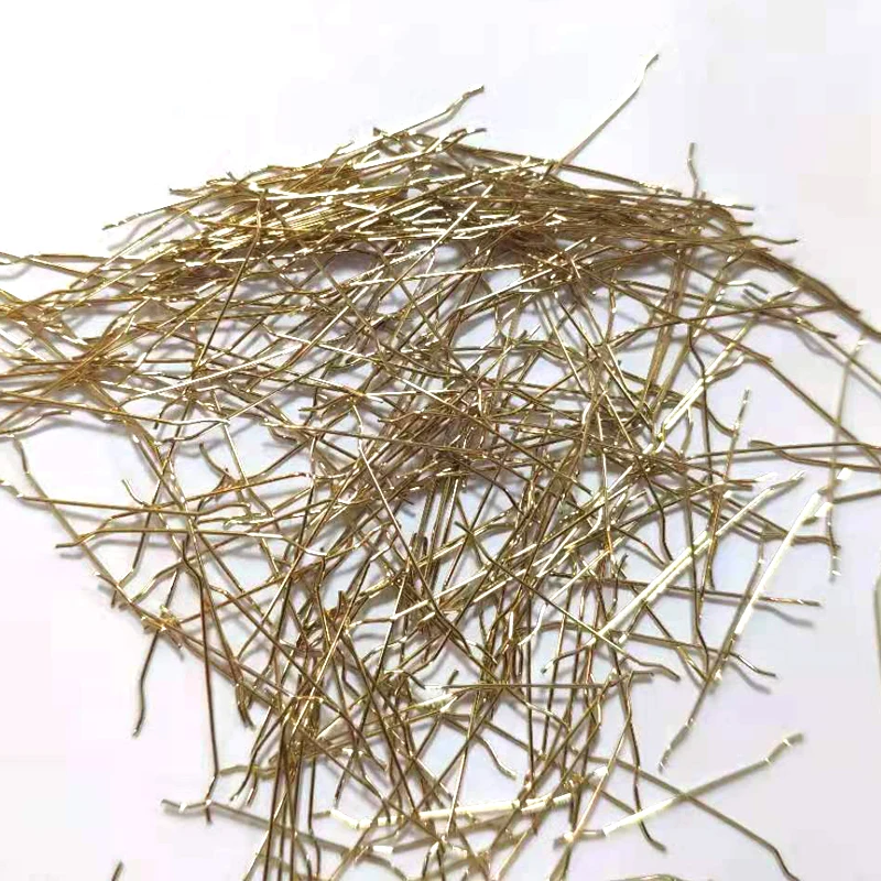Steel Fiber Building Materials Micro fiber Corrosion Resistant Concrete Emerging Copper Plated End Hook Fibers Impact Resistance