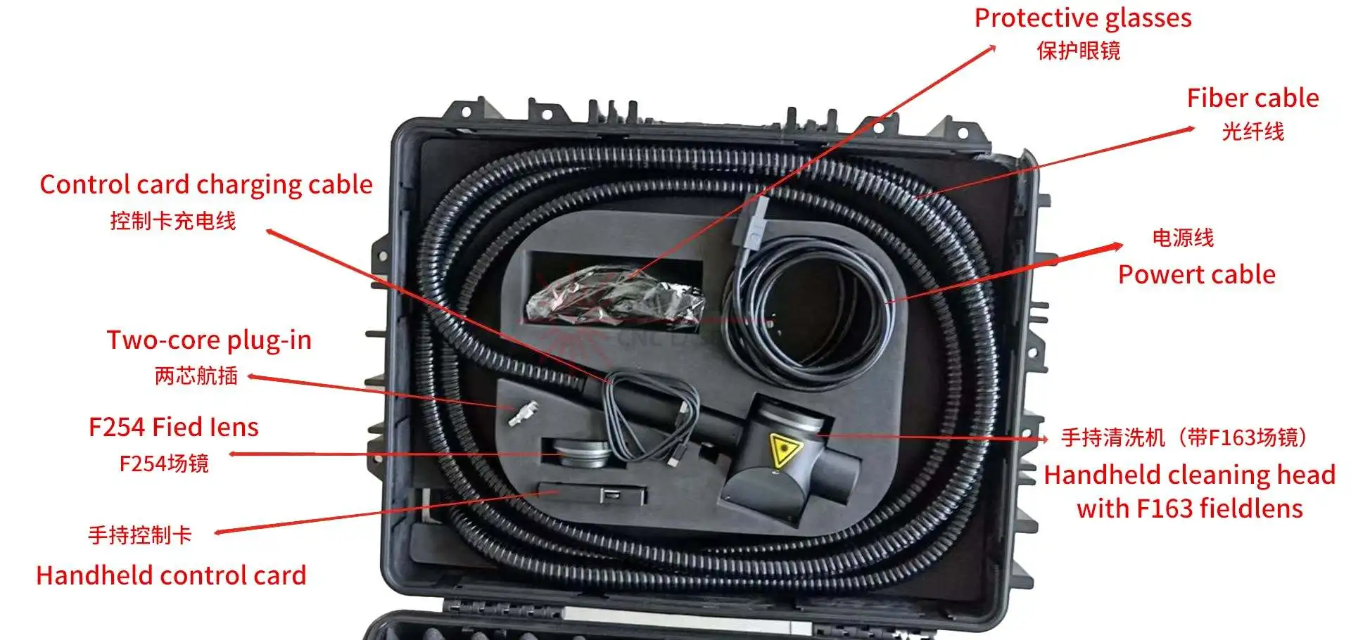 rust removal laser corrosions clean device  inside kit cleaning iron 50w 100W mopa derusting laser cleaning machine