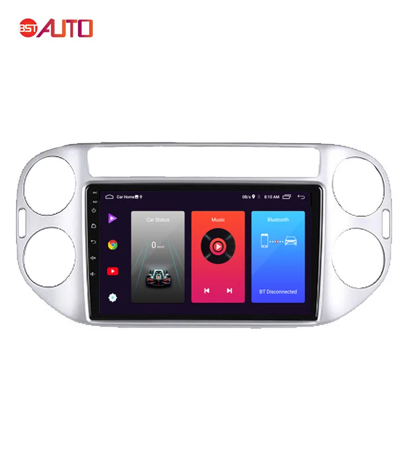 2din Android радио для VW Volkswagen Tiguan 1 NF 2006 2008-2016 Автомобильный мультимедийный DVD плеер GPS навигация