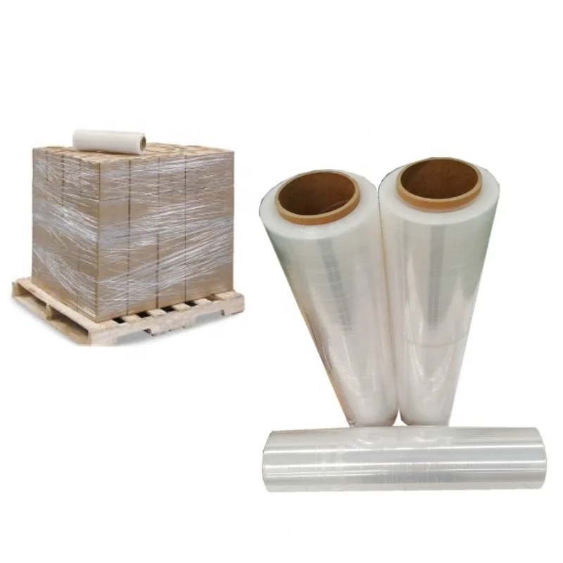Wrapping Film Lldpe Shrink Wrap Plastic Packing Shrink Film Wrap Roll Polyethylene Clear Stretch Film