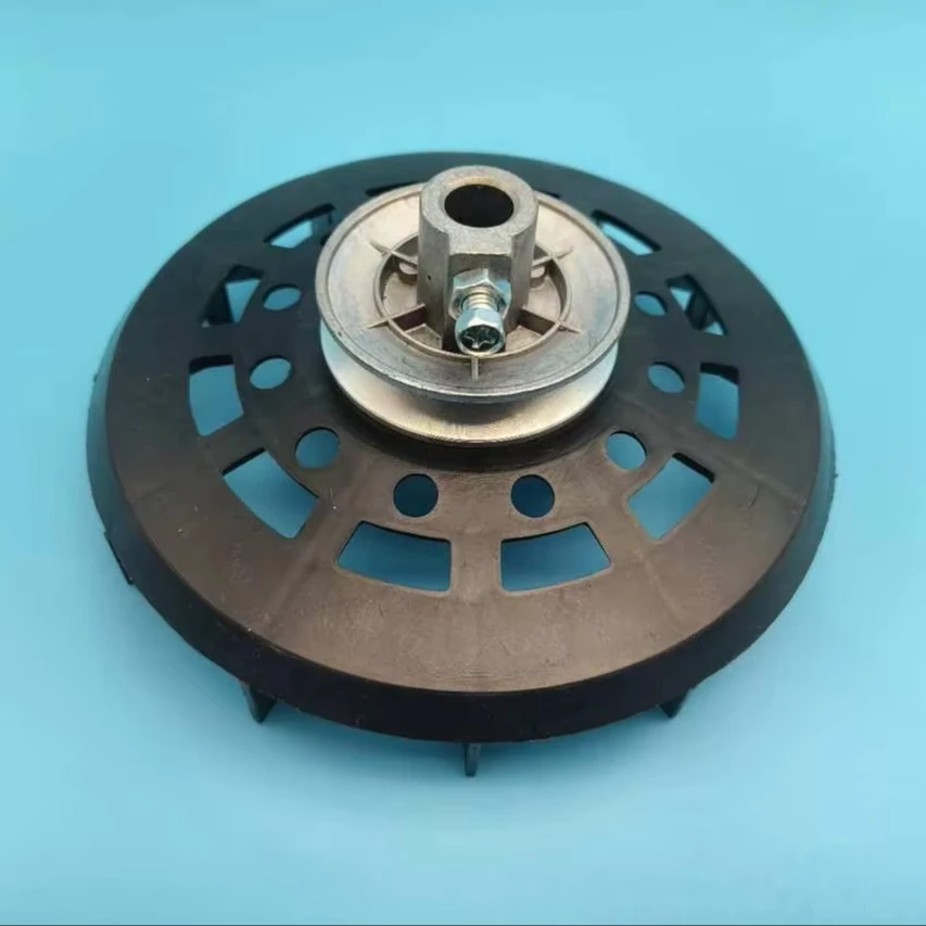 Customized 60mm Metal Fan Blade Wheel Electric Power Source Parts for Semi-Automatic Washing Machine
