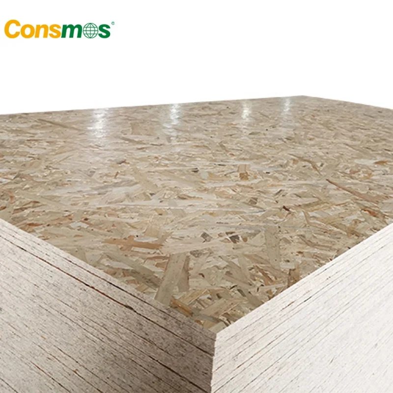 2500x1250 mm 9 mm Oriented Strand Board OSB OSB 3 Sheet for Furniture
