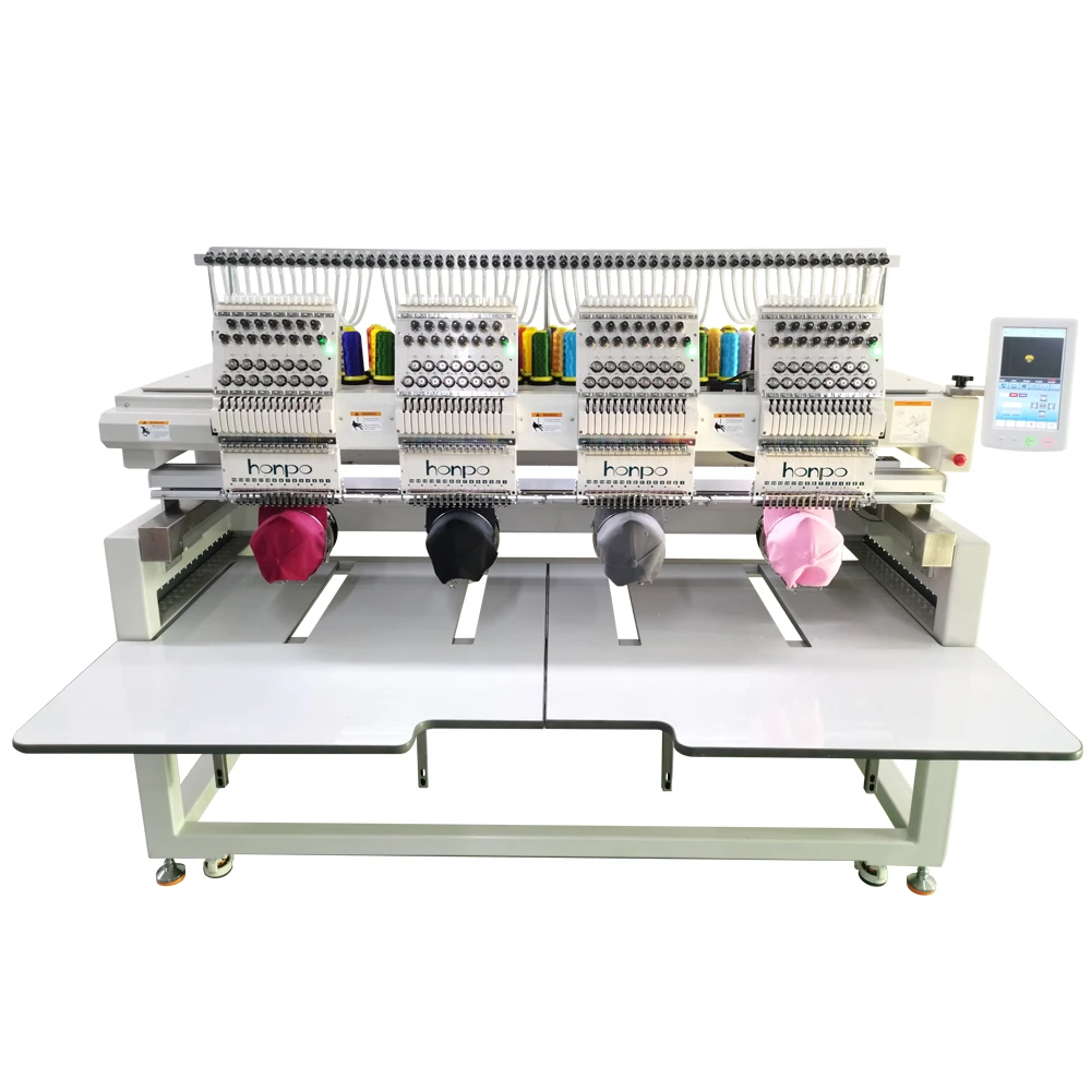 Honpo embroidery machine China single head computer embroidery sewing machine customized with high quality embroidery equipment