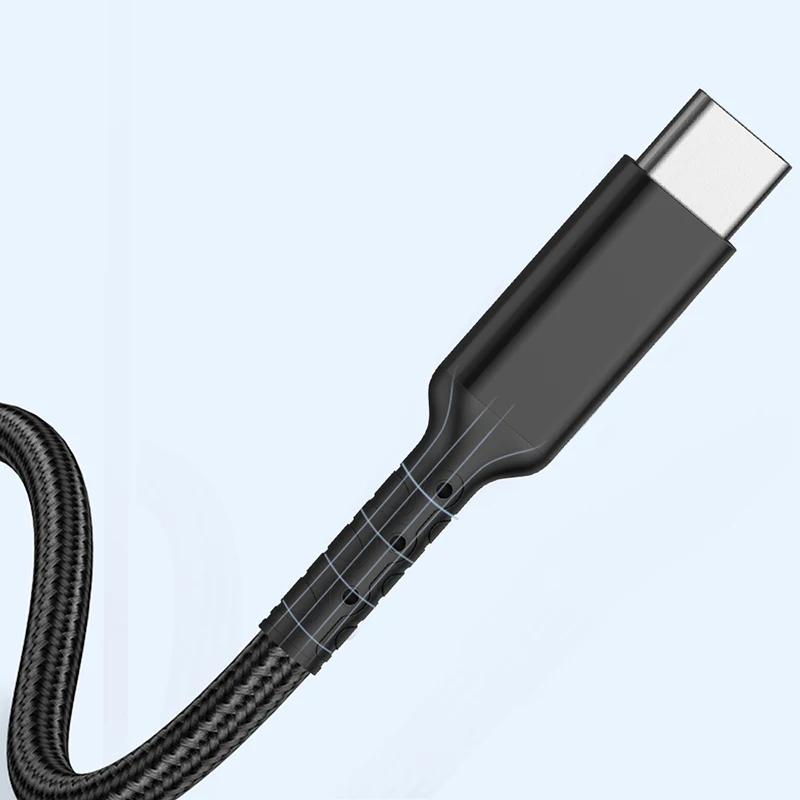 OEM  USB C cable 3.3ft 6.56ft 9.8ft big Nylon Braided Fast Charging  Type c to C cable  Fast transmission For Samsung gamepad