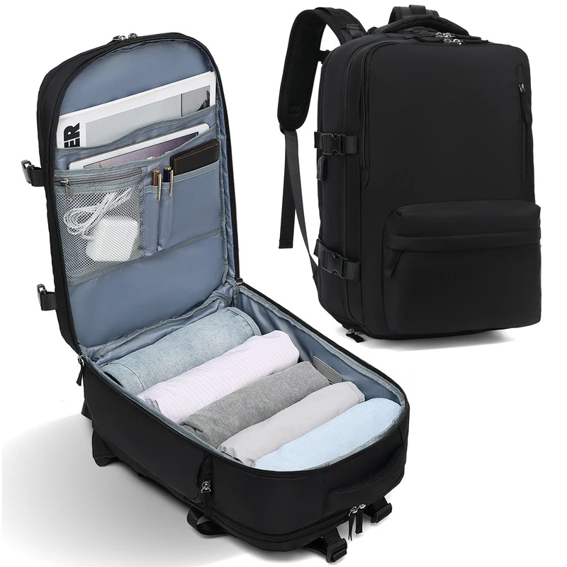 Top sale multi-function travel Backpack High quality waterproof nylon bag with shoes storage pocket