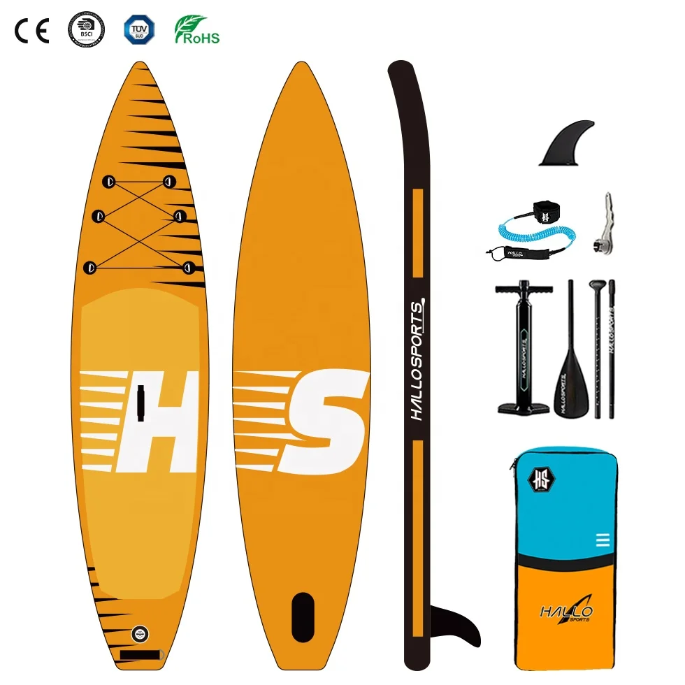 Hallosports 275 inflatable sup with kayak seat