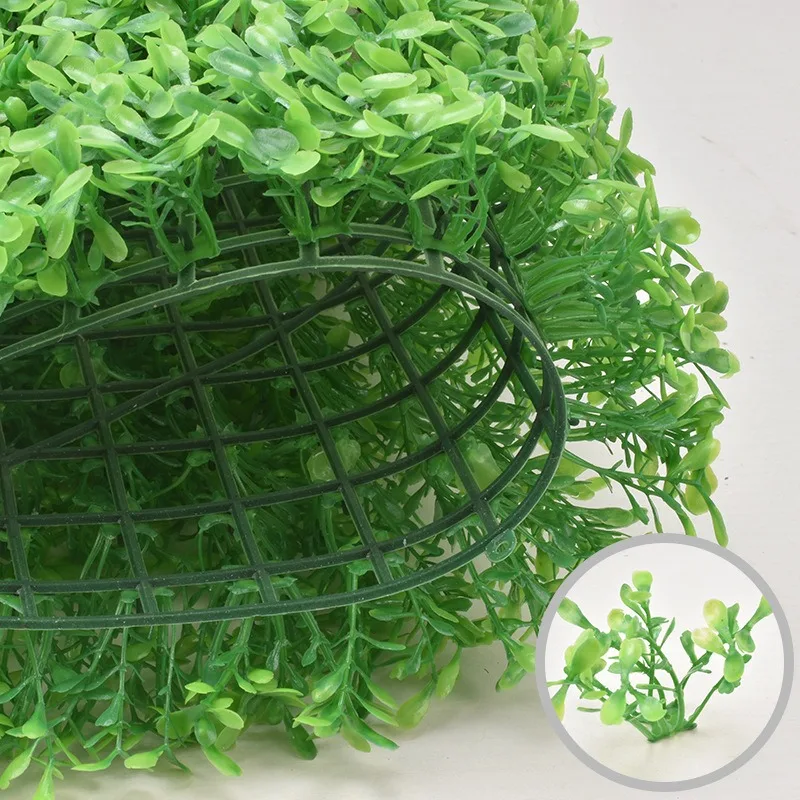 Simulation plant artificial grass Garden Home Landscape decor Plastic Artificial Plants Outdoor Green Wall