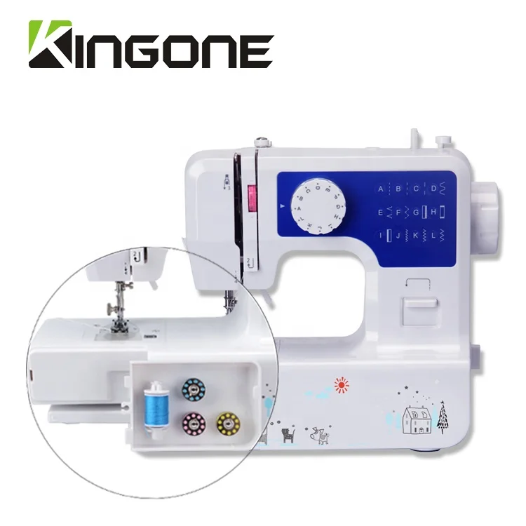 Kingone 1602 household embroidery sewing machine green appliance stable portable sewing machine
