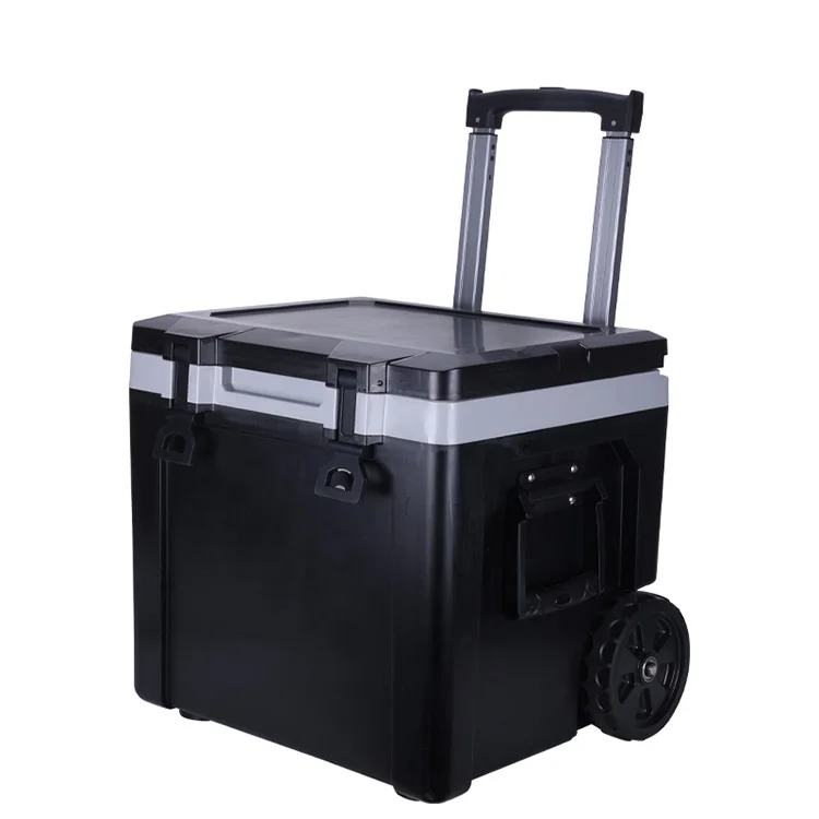 Gint 50L with Wheels Portable Cool Injection Molding Hard Shell Icefordays Camping Hard Ice Cooler Box Outdoor Gear Chilly Bins