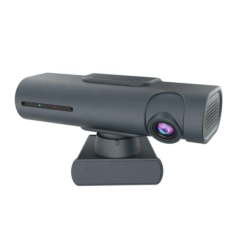 PTZ 4K Webcam Usb C port,AI Tracking,Gesture Control,Sliding Privacy Lens Cover,Noise-Canceling Microphones,Pan Tilt & 2x zoom