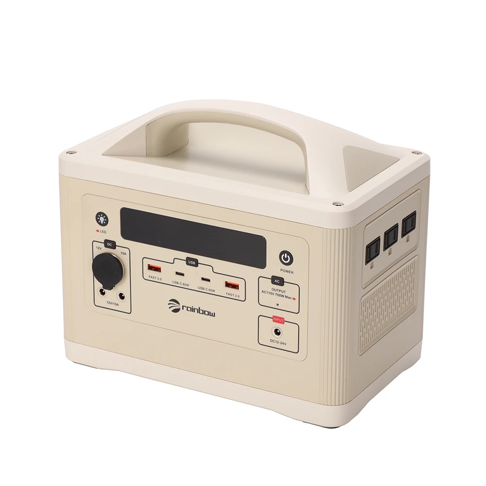 Professional Portable Power Station 700w 537.6Wh/168000mAh