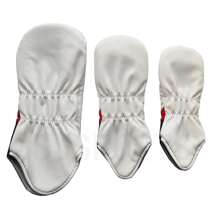 Latset Style Golf Driver Cover Synthetic Leather Golf Fairway Headcover Custom Golf Hybrid Head Cover