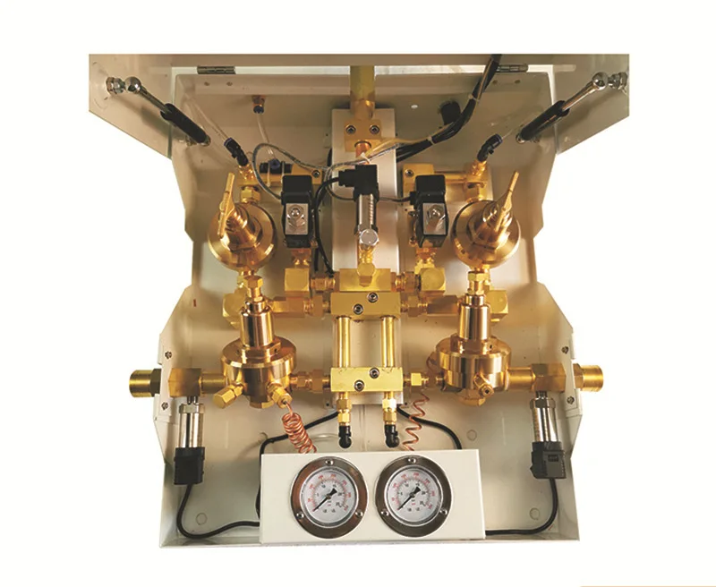 Customized Automatic Bus Center Oxygen Gas Control Cabinet Liquid Crystal Display Medical Gas Station Rehabilitation Equipment