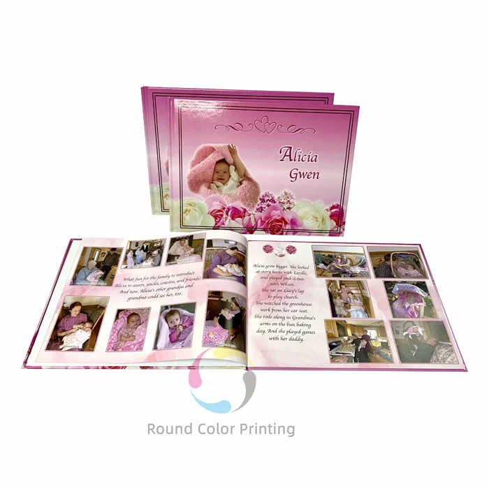 Coloring Story Cardboard Kids Education Board Book Printing hard drive covers