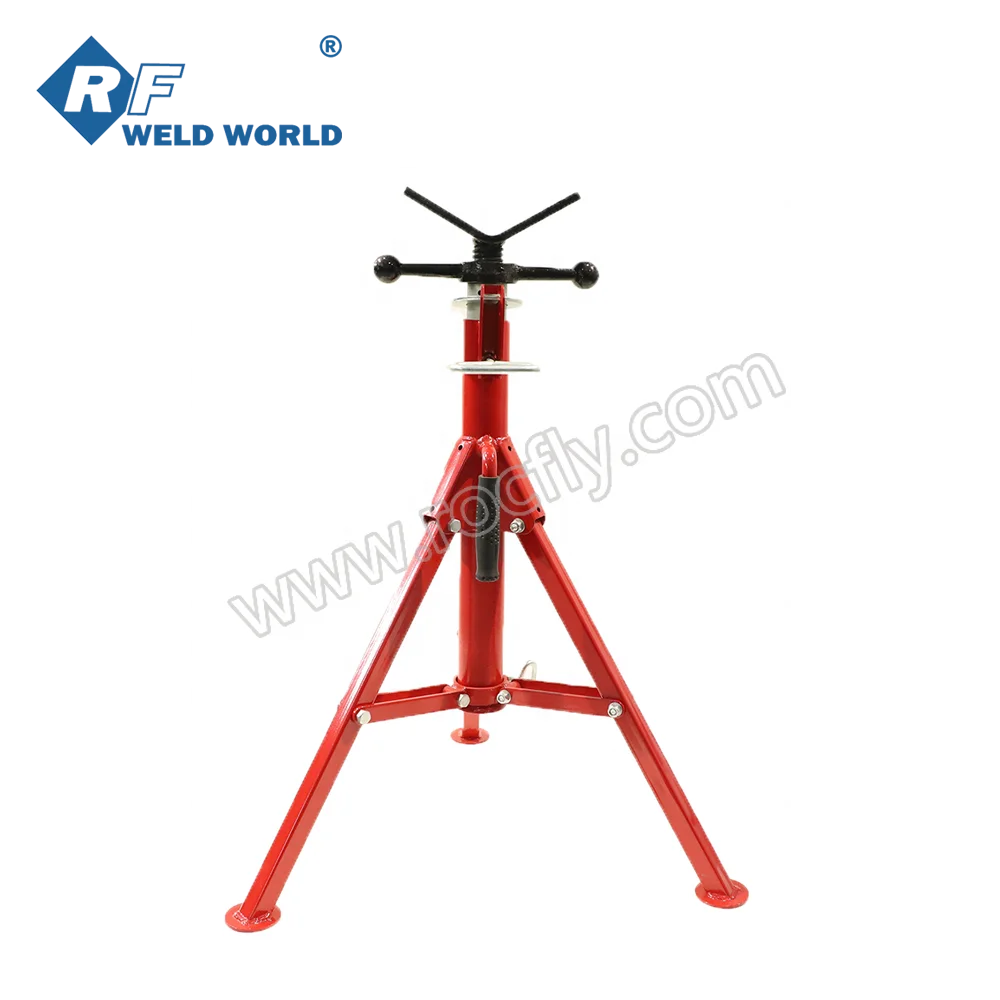 Опорные подставки для тяжелых труб с V-образной головкой