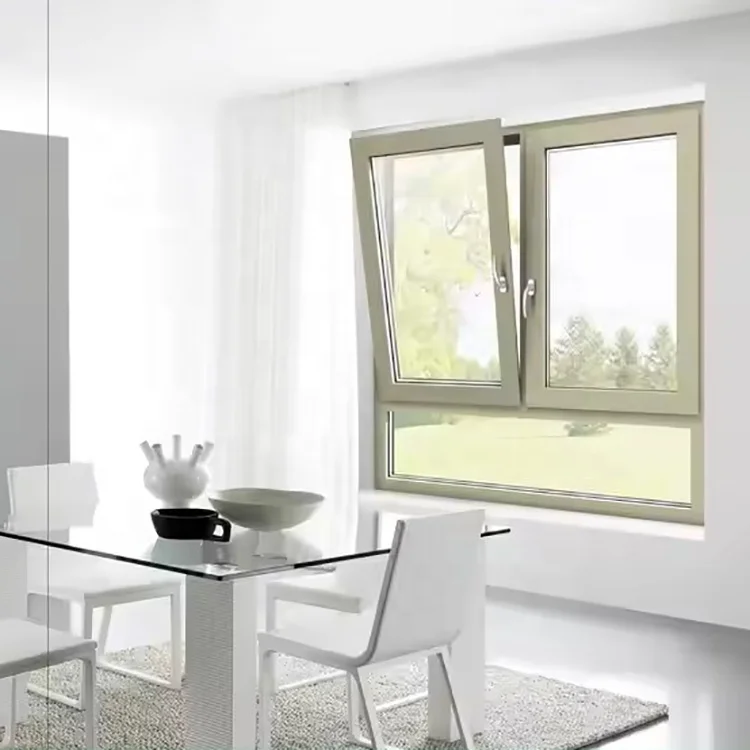 High Standard Good Quality Environmental Friendly german tilt and turn windows hurricane aluminum casement window Double Glazed