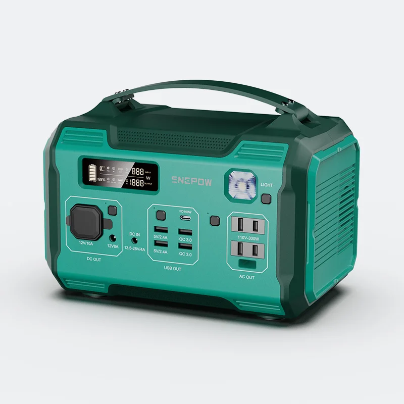 500 Wh Portable Generator Power Portable Power Station Home Solar System Dedicated Power Supply Solar Panel Lithium Ion Original