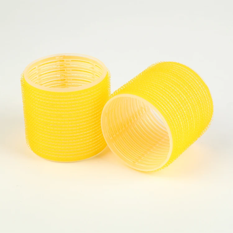 
Plastic hair Curlers good price bigudi Self-Adhesive Hair Rollers Magic tape Hairdressing Rollers 