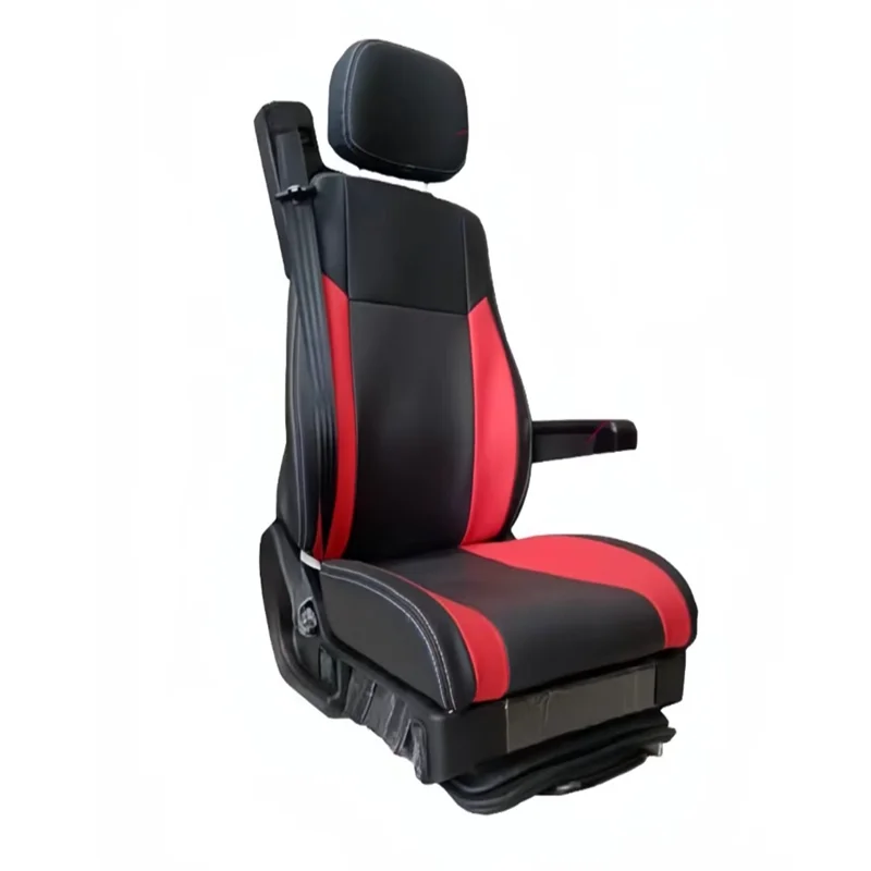 Luxury Air Suspension Driver Seats For Heavy Duty Passenger Backrest Passenger Seat Leg Rest Passenger Backrest