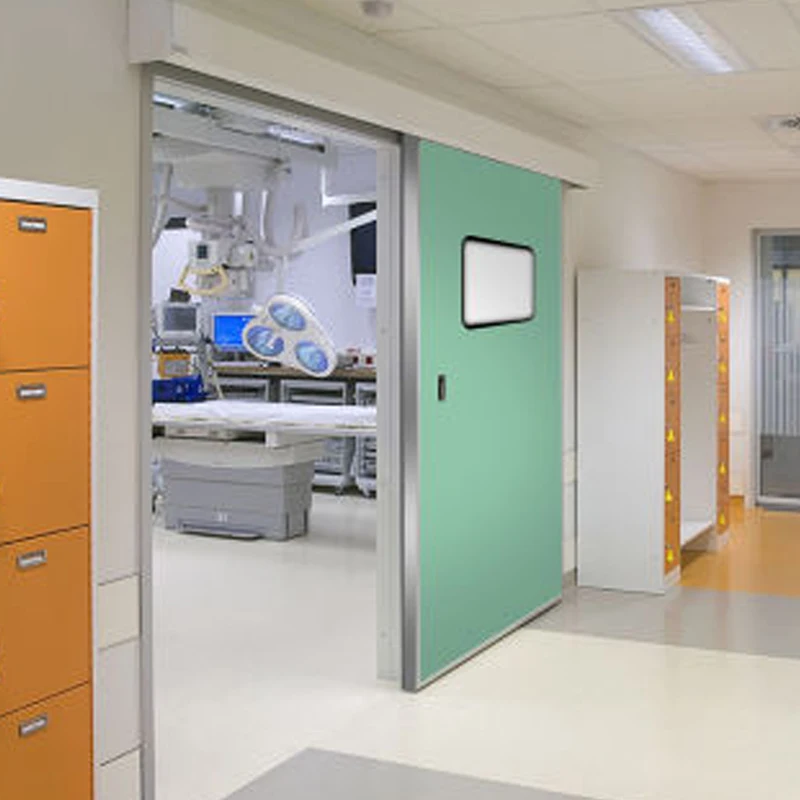 Sliding Open Door Automatic Motion Interior Pulley Opener Auto Hospital Sliding Door For Gmp