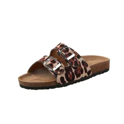 Wholesale manufacturer factory 2023 new hot sale women ladies girl Glitter soft cork clogs slipper sandals