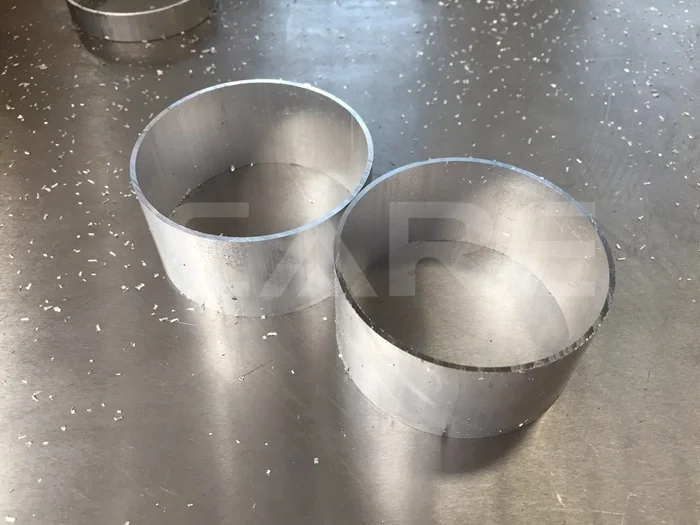 Automatic profile aluminium saw cutting machines with auto scrap collection facility