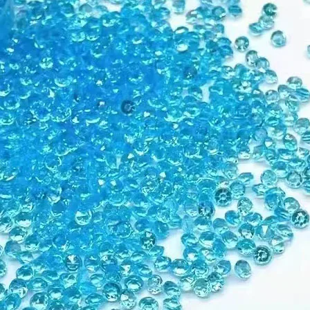 500g/bag Transparent Diamonds Fairy Resin Style Color Feature Material Decoration Sculpture Origin Type Theme Place