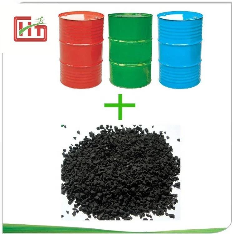 Sbr Rubber Granule Non-Toxic Black For Soccer Field Football Courts Infill 2-4Mm Rubber Granules