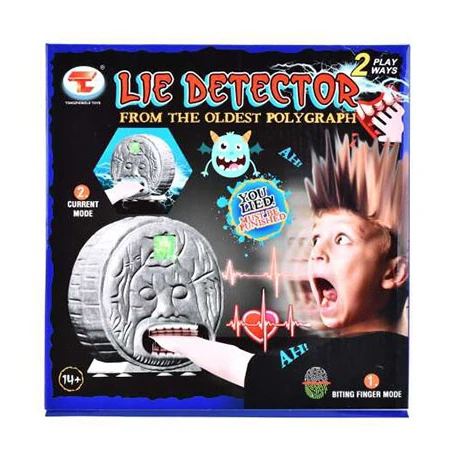 Children Funny Play Desktop Game Toys Puzzle Education Scanning Polygraph Lie Detector Toys For Kids