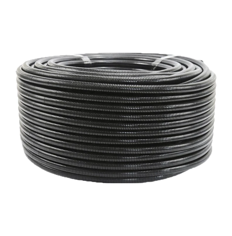Wholesale Factory price Black Plastic Nylon Cable Flexible Corrugated Pipe hose