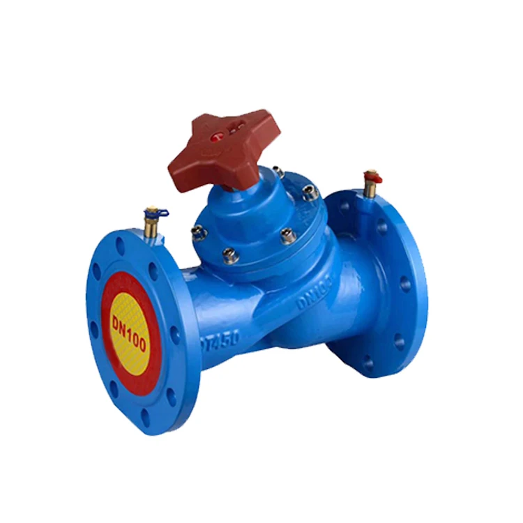 OEM Custom Flange Connection Ductile Cast Iron Digital Lock Balance Valve Static Balance Valve
