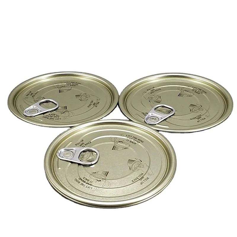 wholesale 211# 300# 401# 65.3mm 73mm 99mm Tin  Lid  open easi lid supplier HONGBO