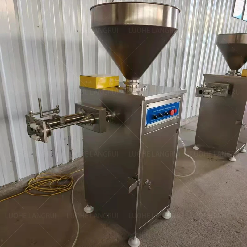 Widely used vertical pneumatic sausage stuffing automatic knotting machine